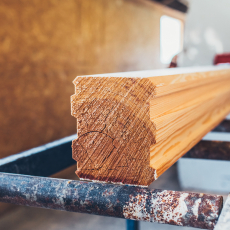 Брусок пиленый 50х70 - Производство изделий из лиственницы